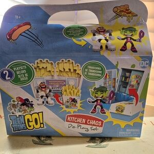Teen Titans Go! Kitchrm Chaos Dis-play Set